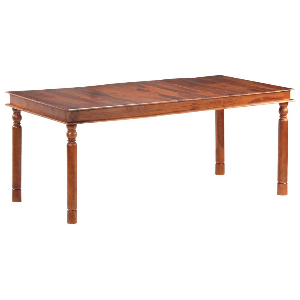 vidaXL Jedálenský stôl 180x90x76 cm masívne sheeshamové drevo