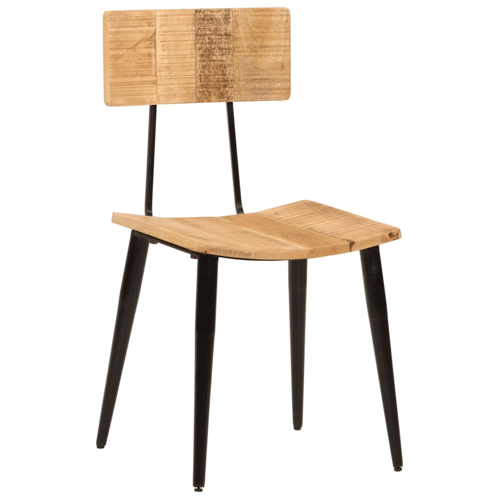 vidaXL Jedálenské stoličky 2 ks 44x40x80 cm masívne mangovníkové drevo