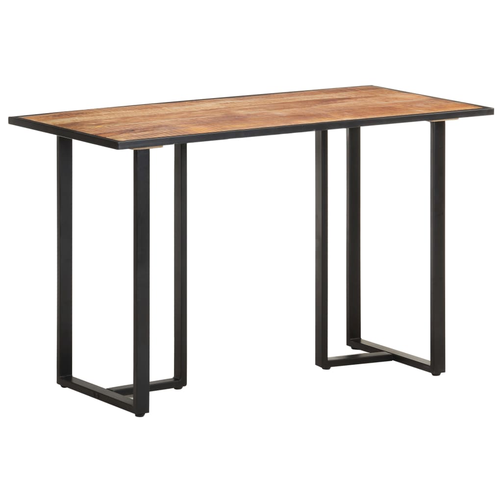 vidaXL Jedálenský stôl 120 cm surové mangovníkové drevo