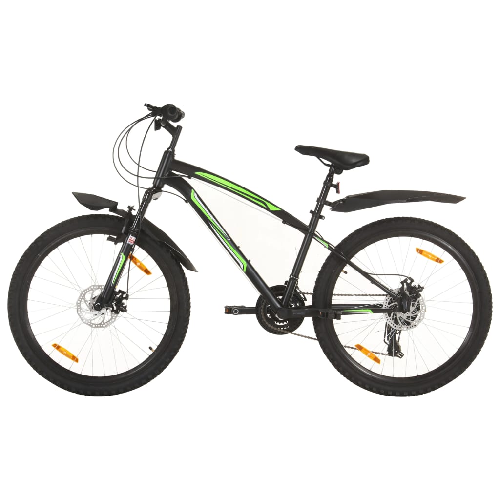 vidaXL Horský bicykel 21 rýchlostí 26" koleso 36 cm rám čierny