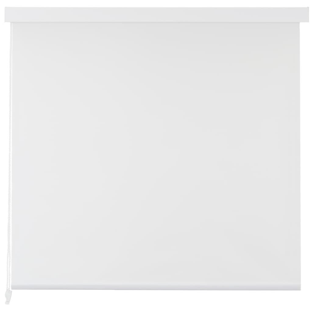 vidaXL Sprchová roleta, 140x240 cm, biela