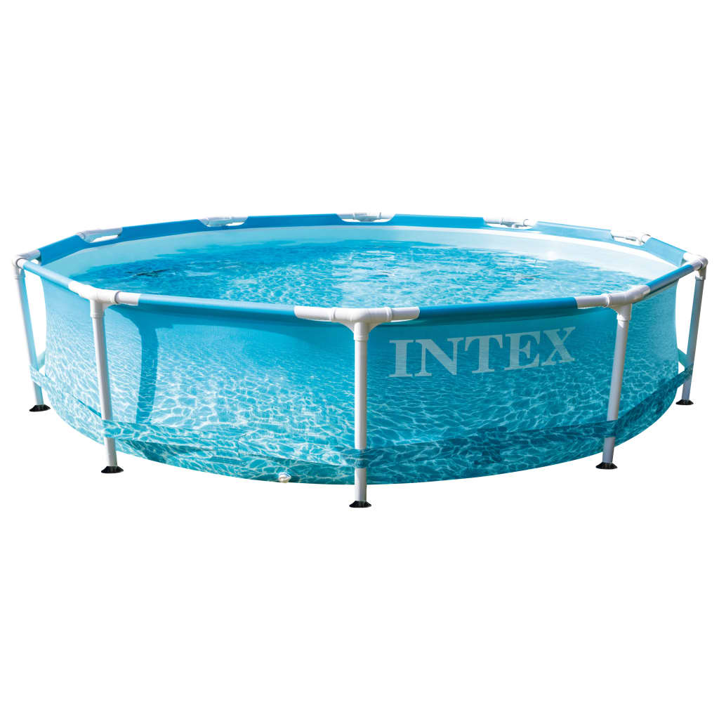 Intex Plážový bazén s kovovým rámom 305x76 cm