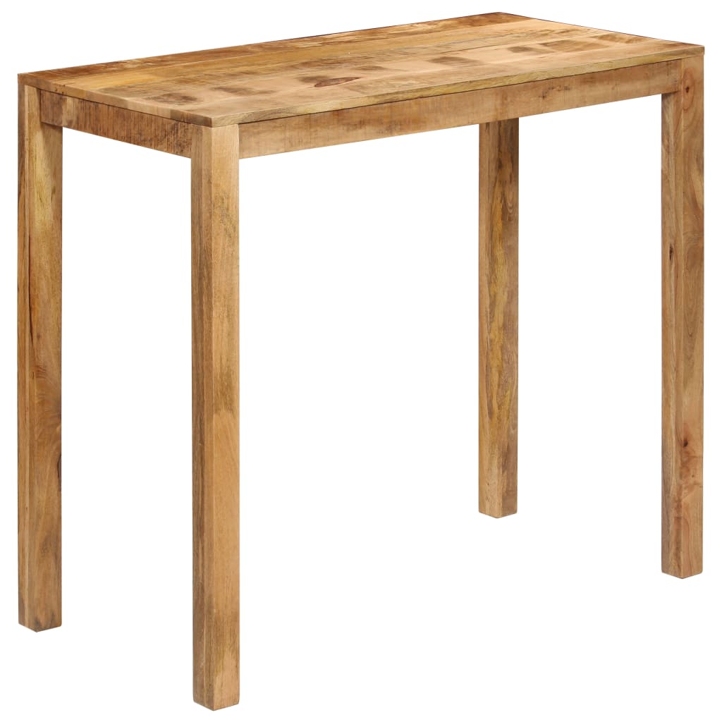 vidaXL Barový stôl z mangovníkového dreva 120x60x108 cm