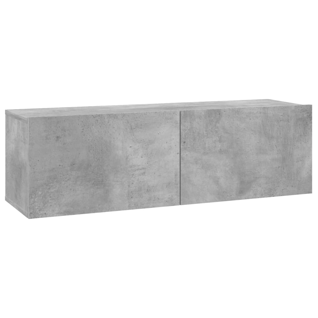 vidaXL TV skrinka, betónovo sivá 100x30x30 cm, kompozitné drevo