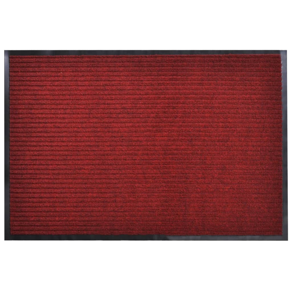 Červená rohožka pred dvere z PVC 120 x 180 cm