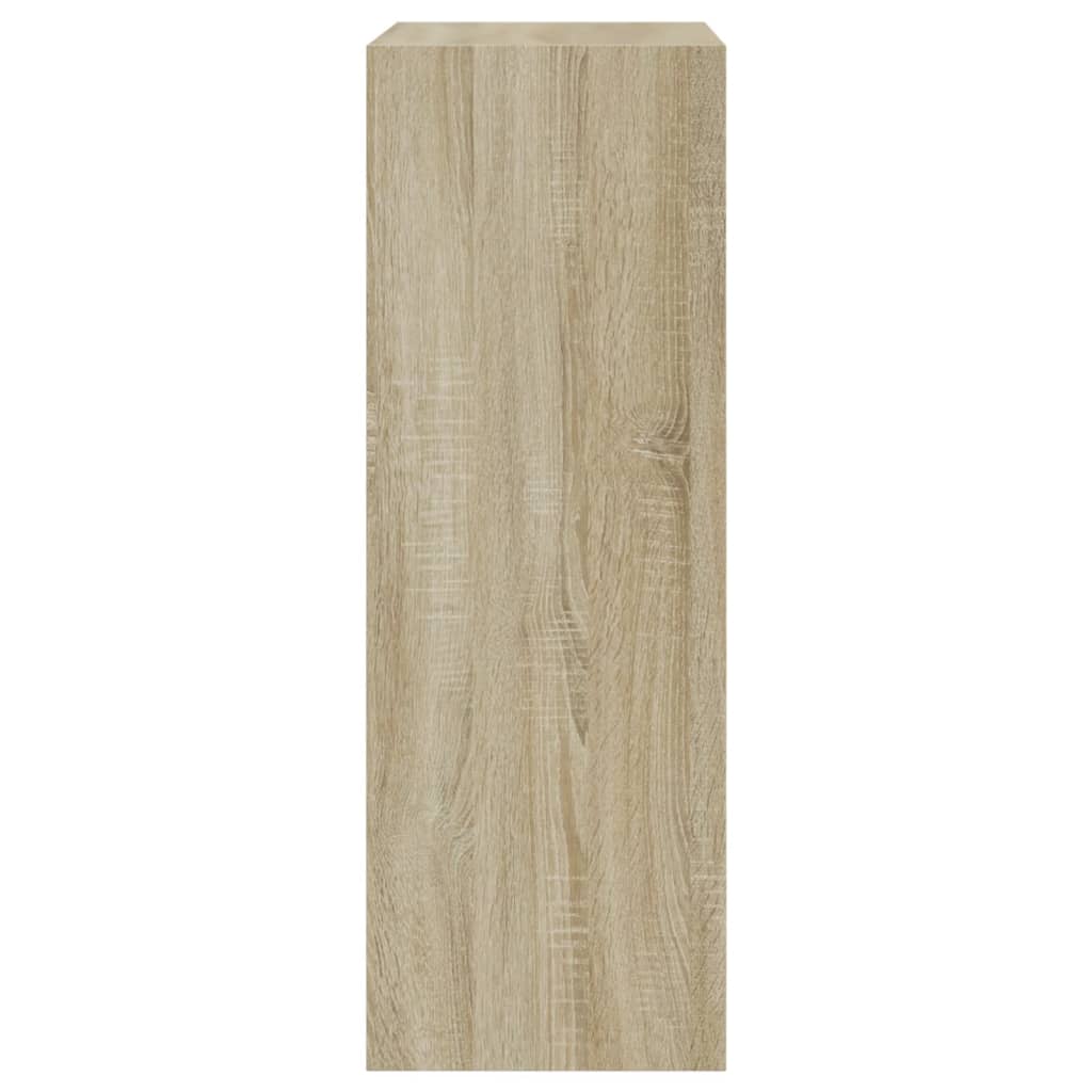 vidaXL Botník dub sonoma 60x34x96,5 cm kompozitné drevo