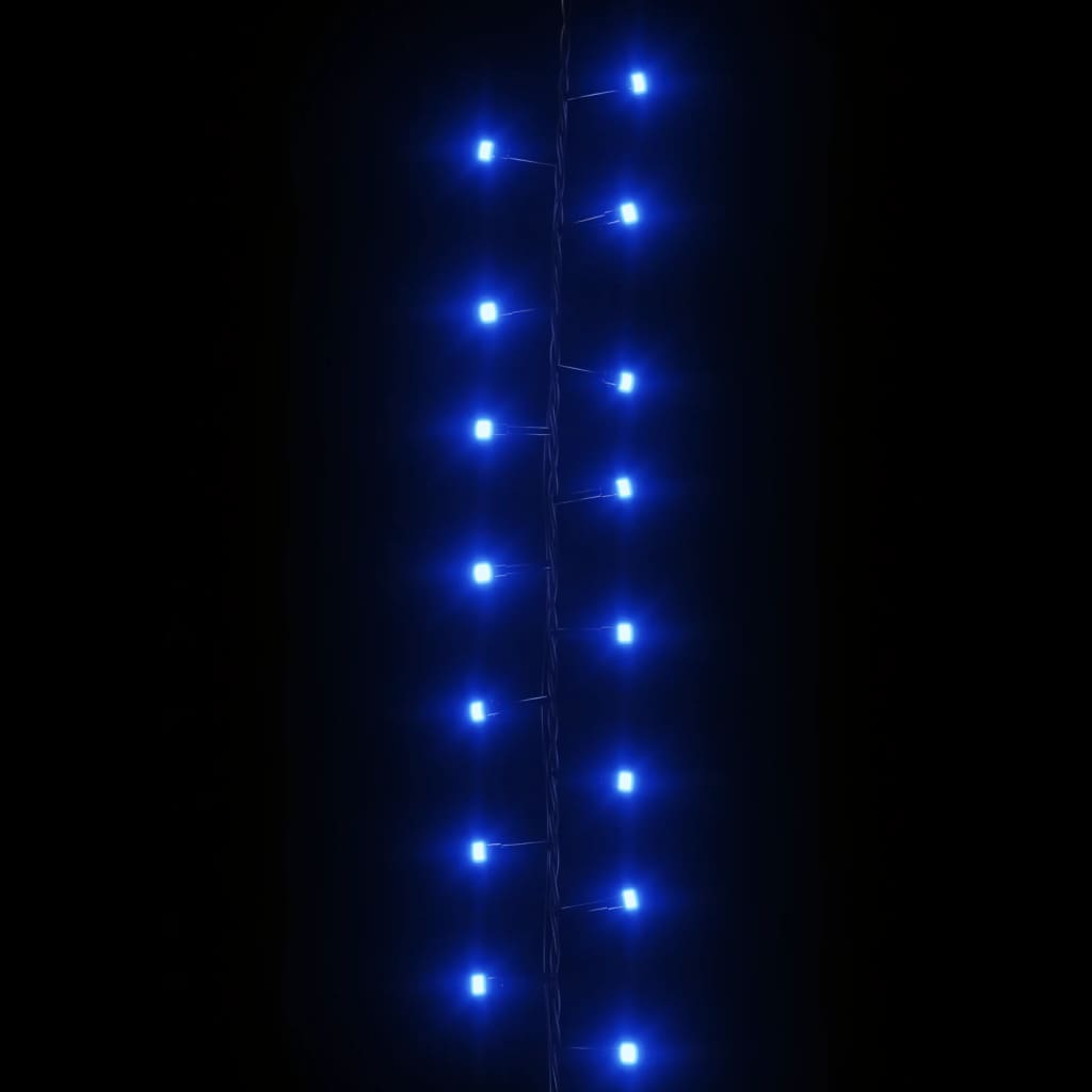 vidaXL Kompaktná LED reťaz, 3000 diód, modrá 65 m, PVC