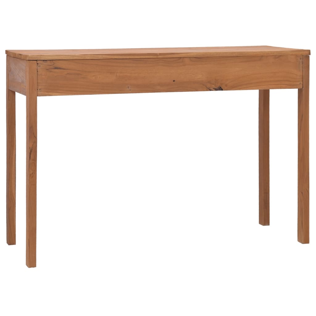 vidaXL Kancelársky stôl 110x40x75 cm masívne teakové drevo