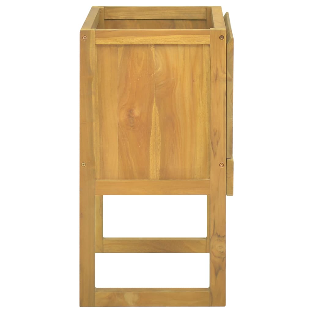 vidaXL Kúpeľňová skrinka 60x45x75 cm masívne tíkové drevo