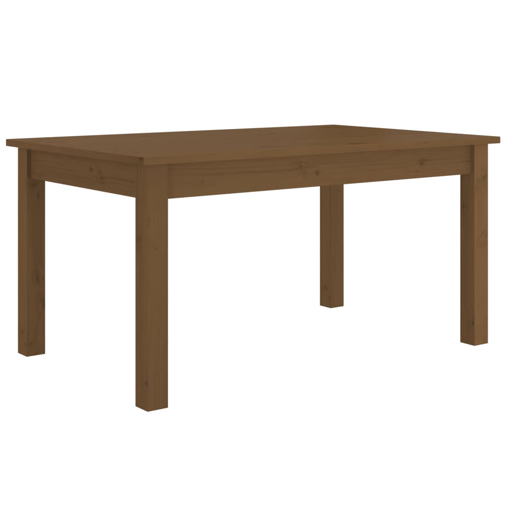 vidaXL Konferenčný stolík medovo-hnedý 80x50x40 cm borovicový masív