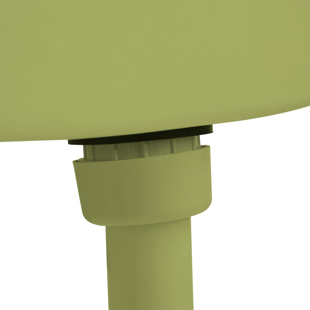 vidaXL WC nádržka so spodným prívodom vody 3/6 l, olivovo zelená