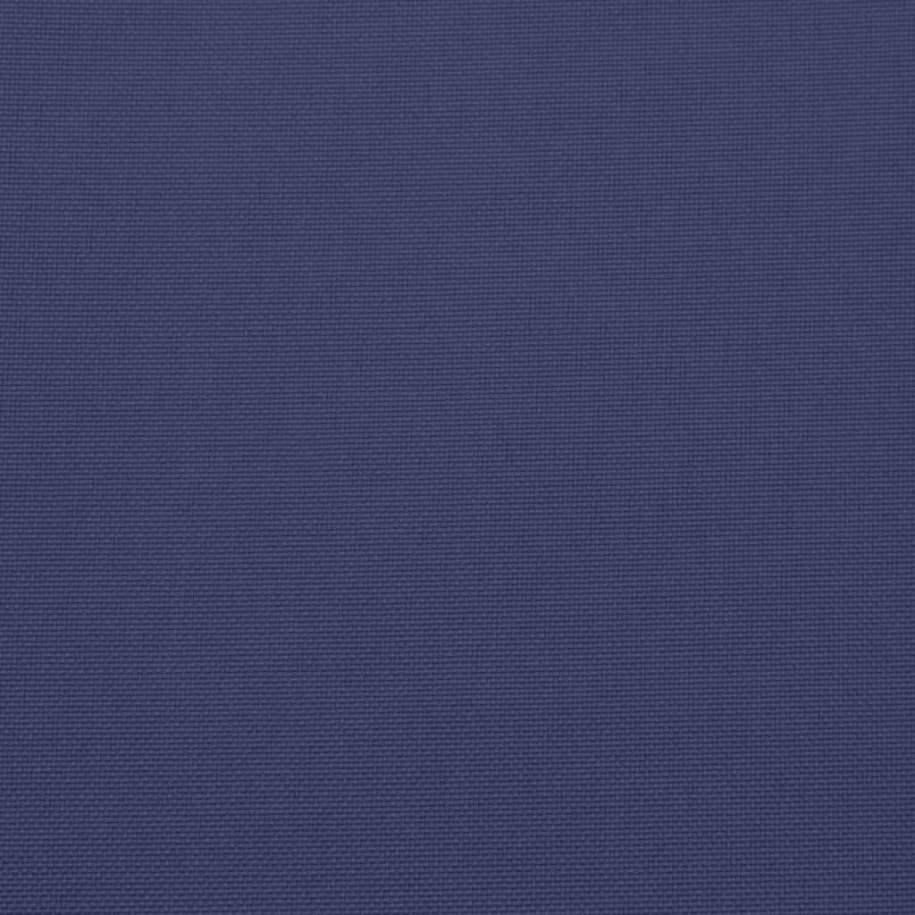 vidaXL Podložka na paletový nábytok kráľovská modrá 50x50x12cm látka