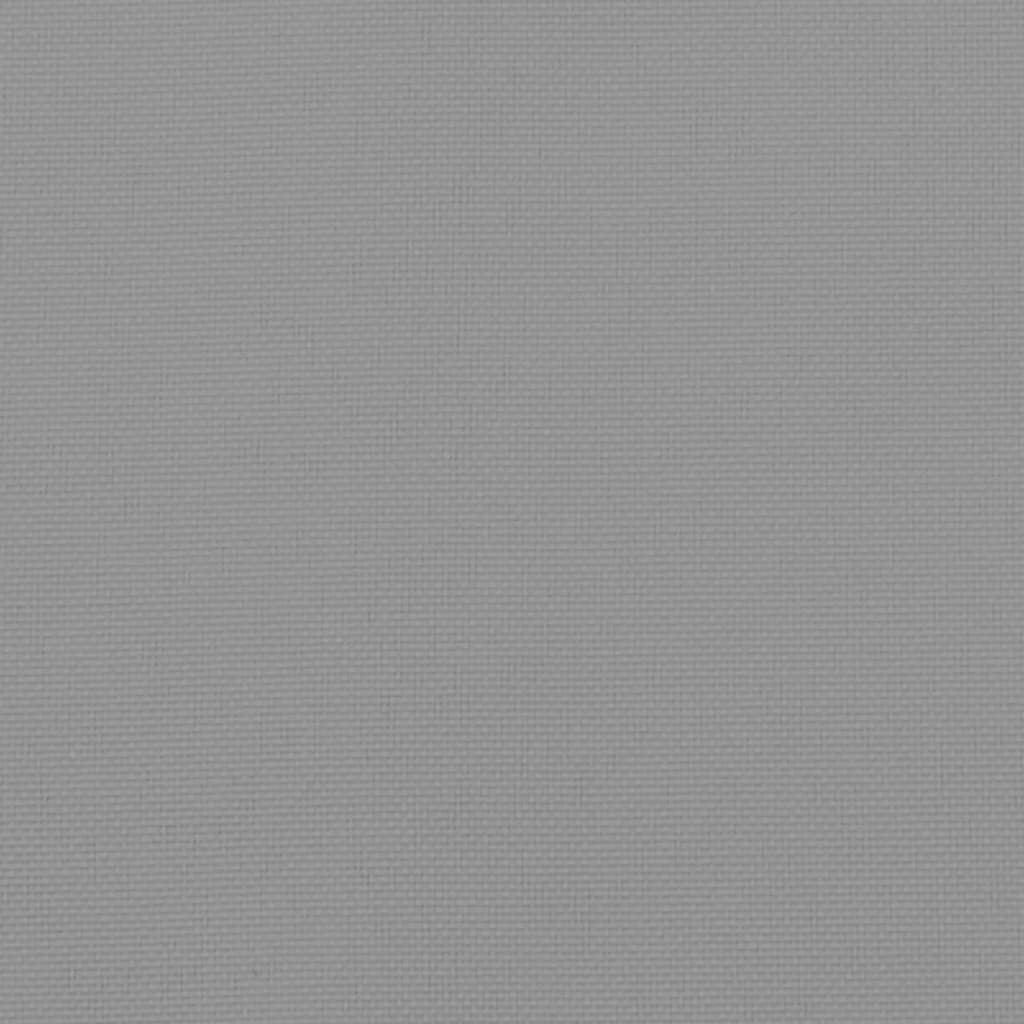 vidaXL Podložka na paletový nábytok 120x80x12 cm, sivá, látka