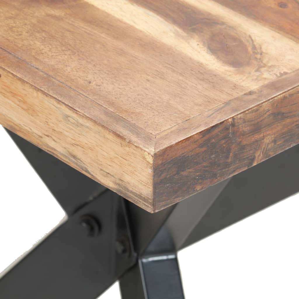 vidaXL Jedálenský stôl 160x80x75 cm, drevený masív s medovým náterom