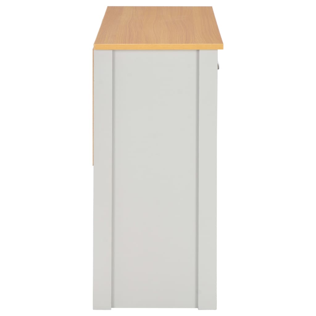 vidaXL Konzolový stolík sivý 97x35x76 cm