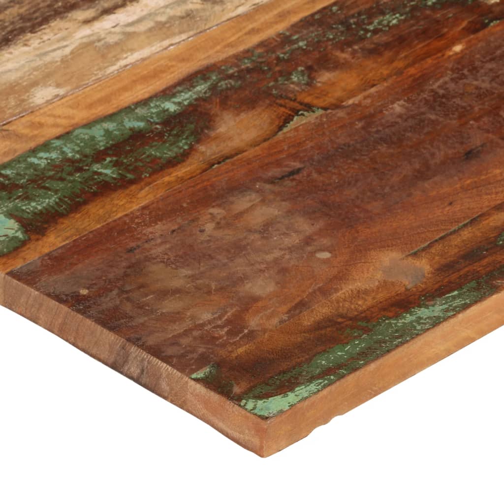 vidaXL Stolová doska 80x70x(2,5-2,7) cm recyklované masívne drevo