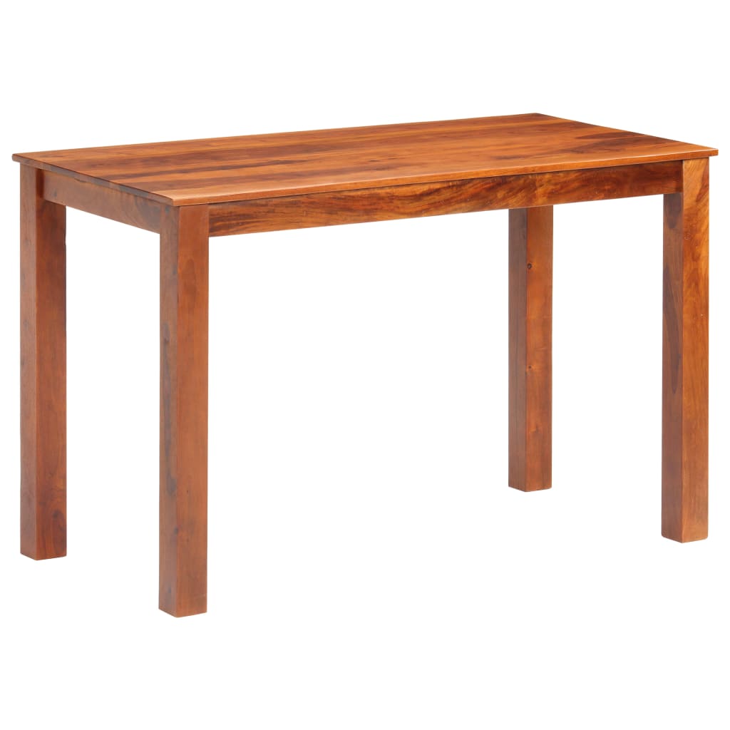 vidaXL Jedálenský stôl 120x60x76 cm masívne sheeshamové drevo