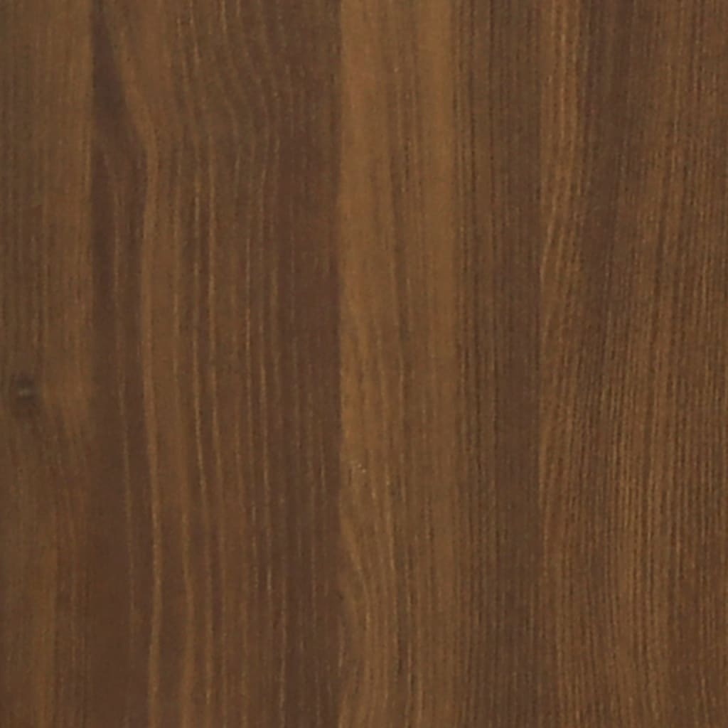 vidaXL Súprava nábytku do chodby hnedý dub spracované drevo