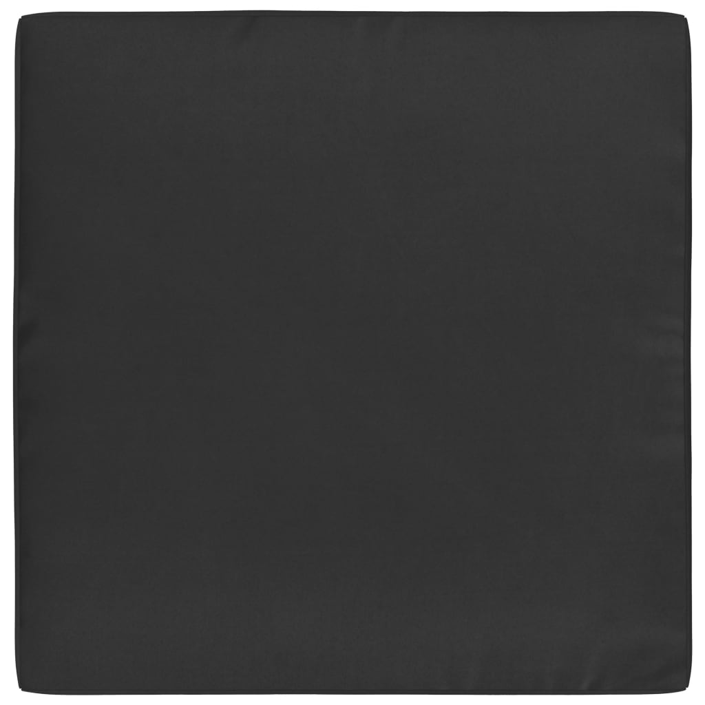 vidaXL Podložky na paletovú sedačku 3 ks, čierne, látka