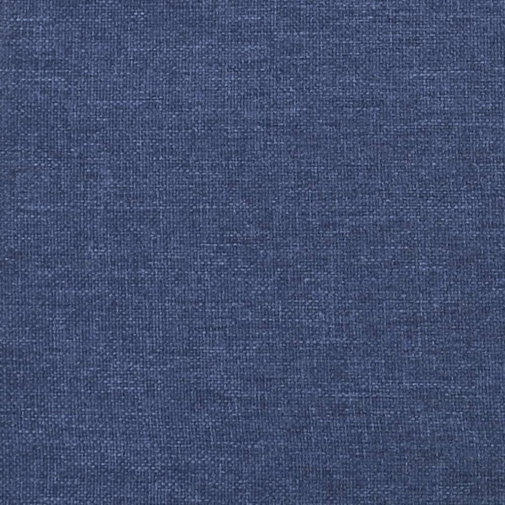 vidaXL Posteľný rám modrý 80x200 cm látka