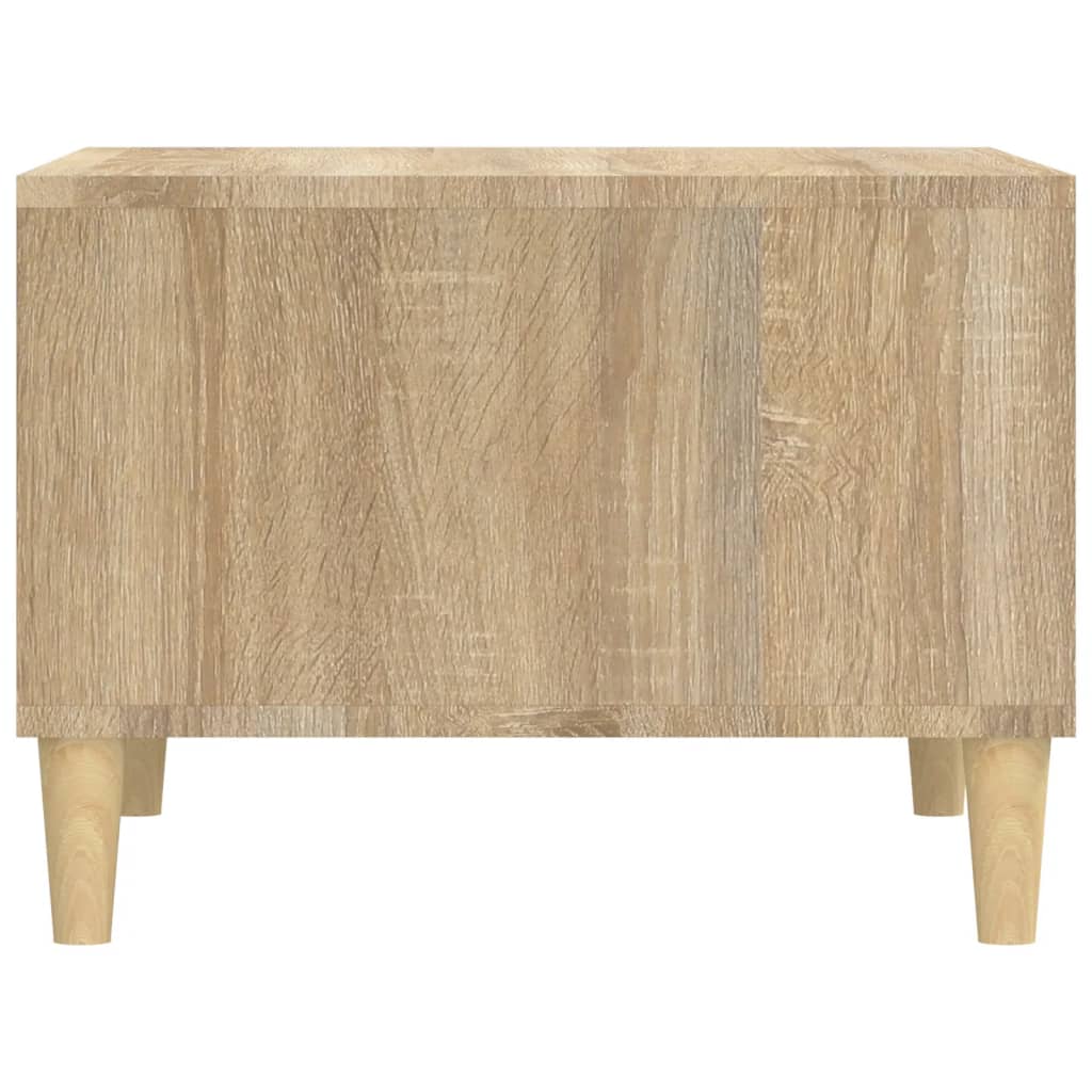 vidaXL Konferenčný stolík dub sonoma 60x50x36,5 cm spracované drevo