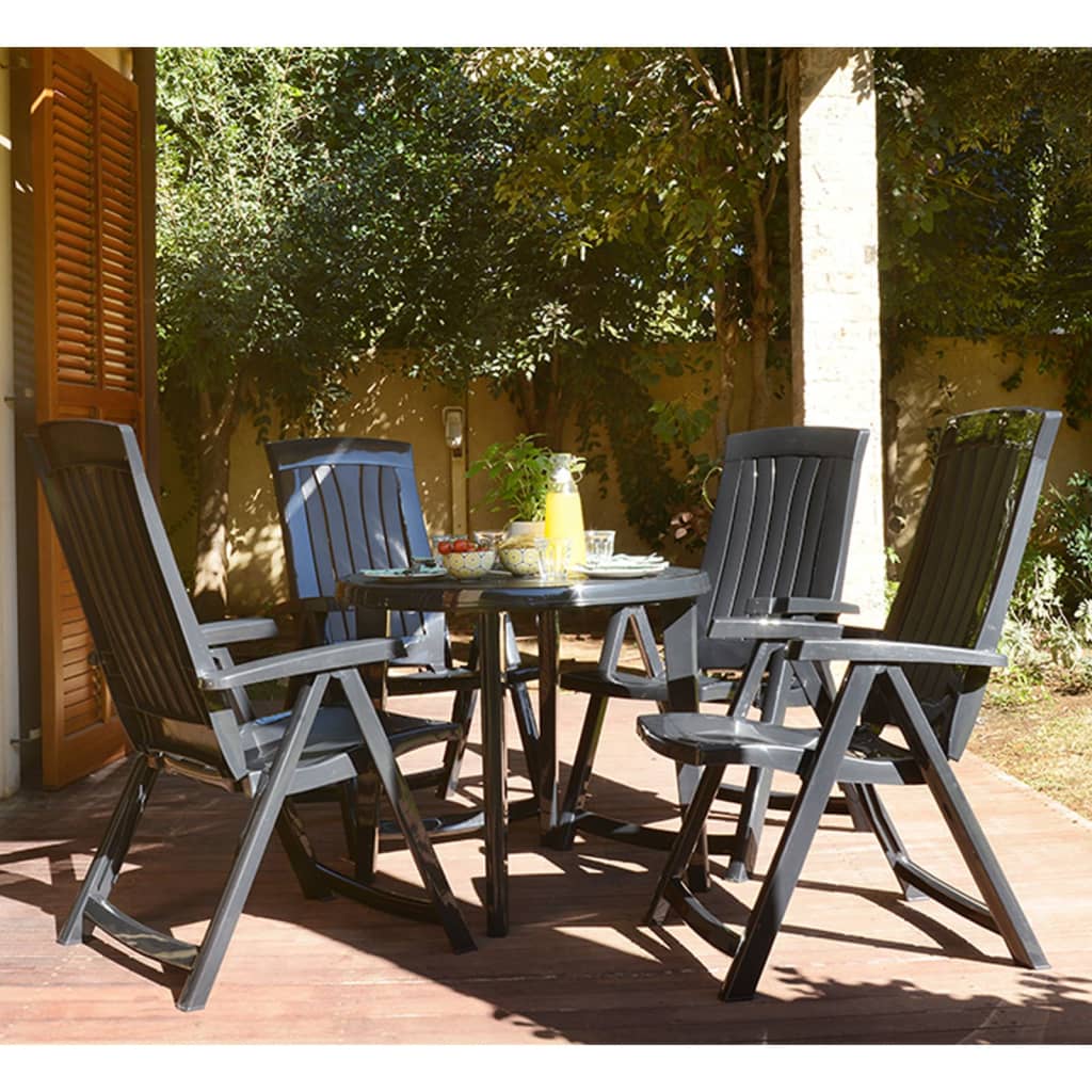 Keter Sklápacie záhradné stoličky Corsica 2 ks sivé