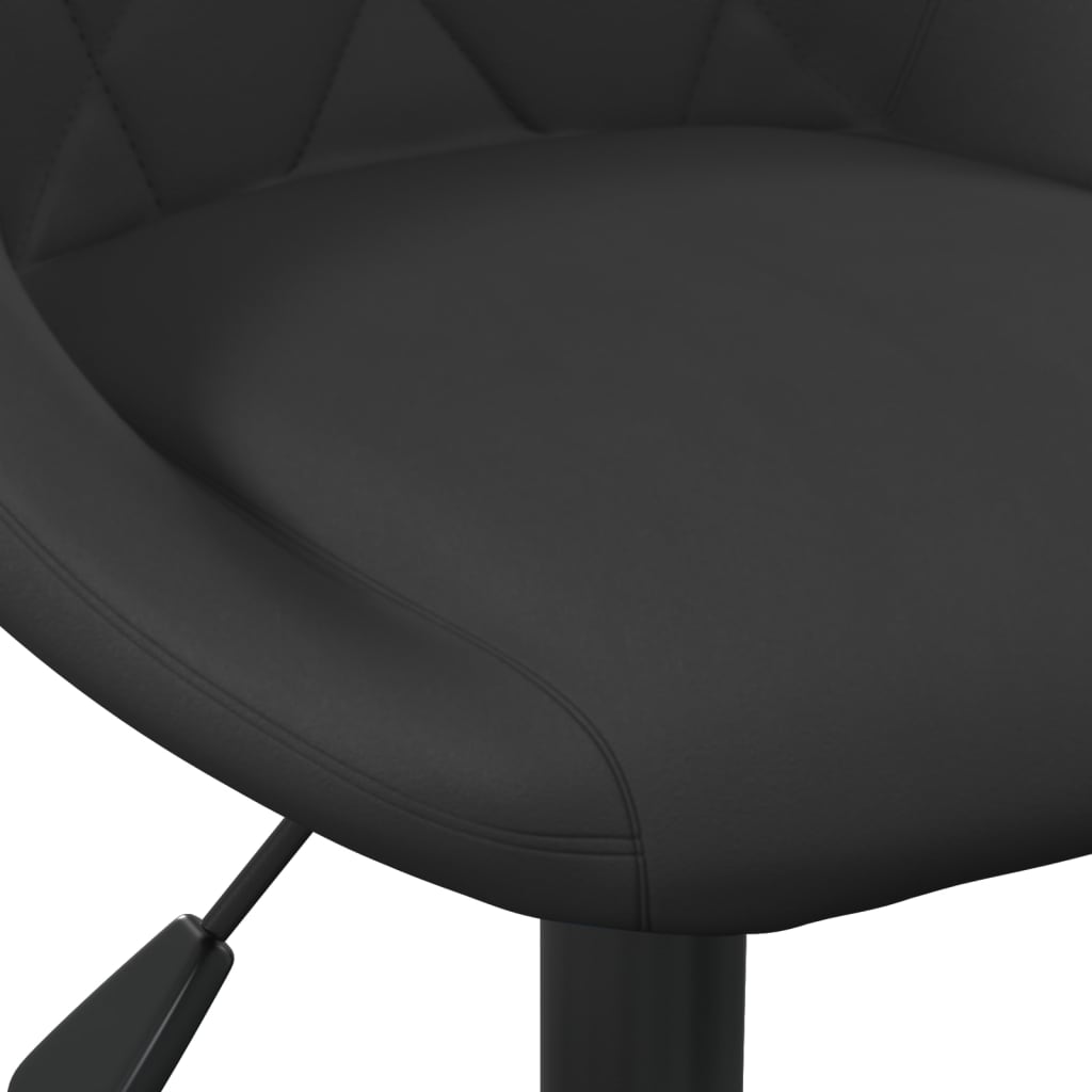 vidaXL Kancelárska stolička čierna zamatová