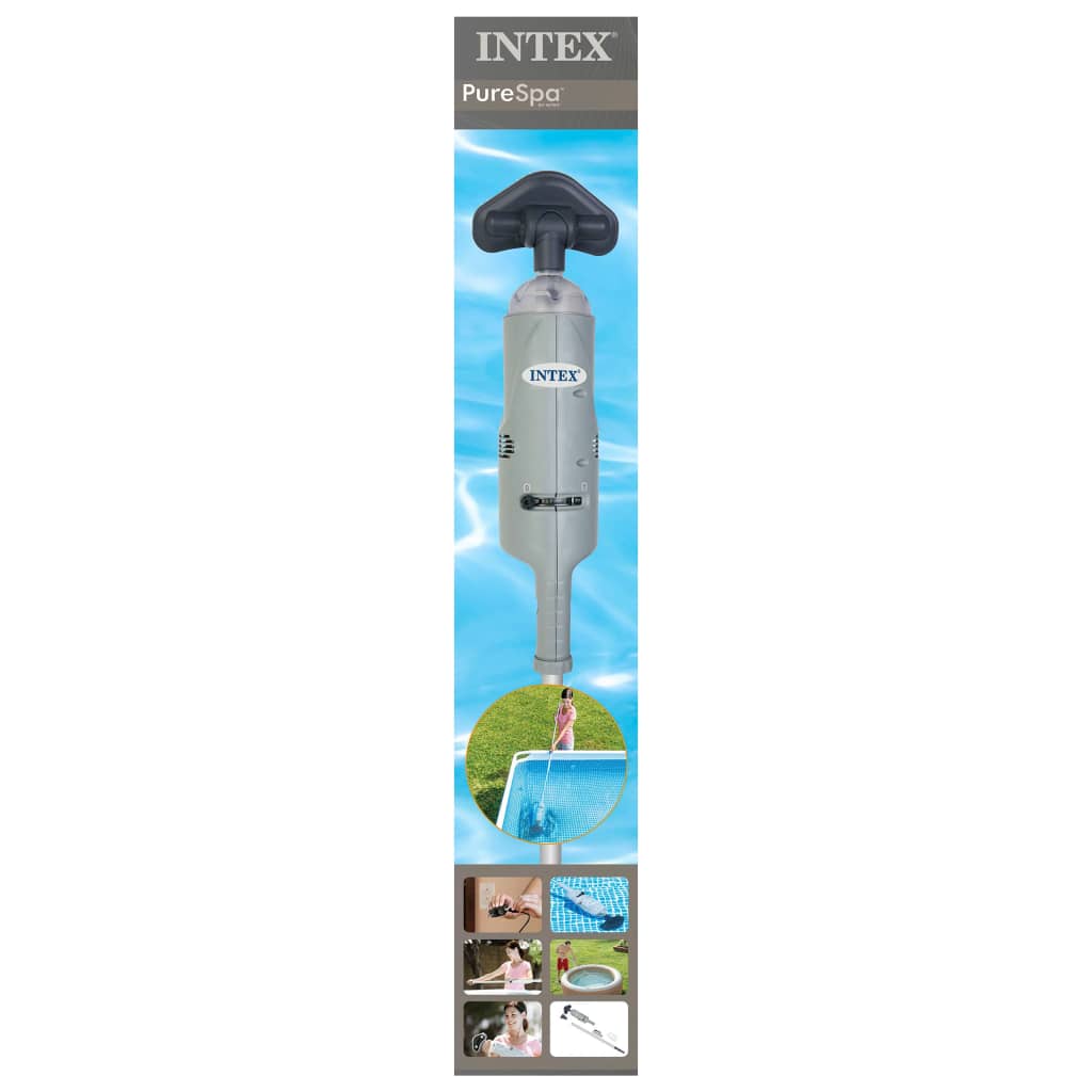 Intex Nabíjateľný vysávač na vírivky a bazény