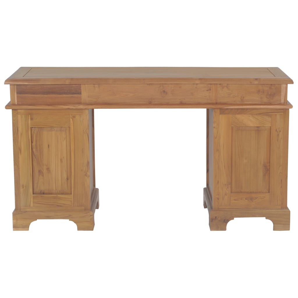 vidaXL Riaditeľský stôl 140x50x76 cm masívne teakové drevo