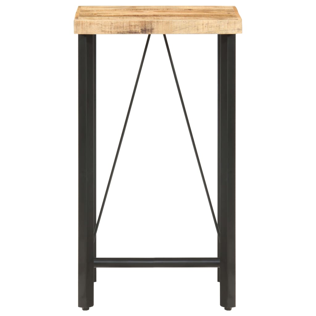vidaXL Barový stôl 60x60x107 cm masívne mangovníkové drevo
