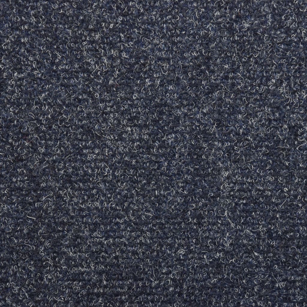 vidaXL Nášľapy na schody 15 ks, vpichované 65x21x4 cm, modré