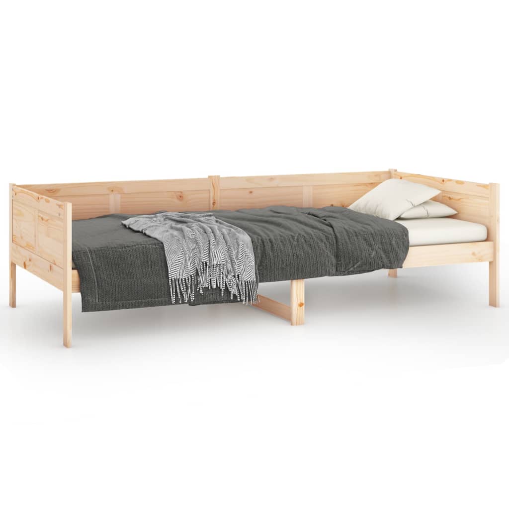 vidaXL Denná posteľ borovicový masív 90x190 cm