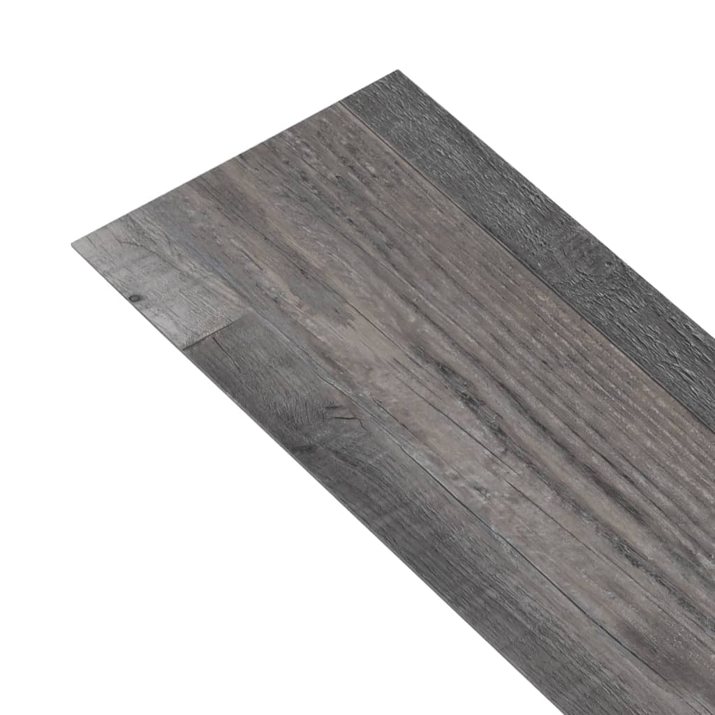 vidaXL Podlahové dosky z PVC 5,02m² 2mm, samolepiace,priemyselné drevo