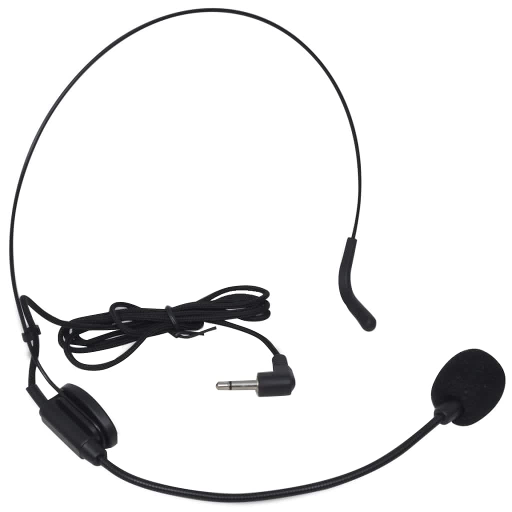 Bezdrôtový mikrofón a bezdrôtové slúchadlá VHF s prijímačom
