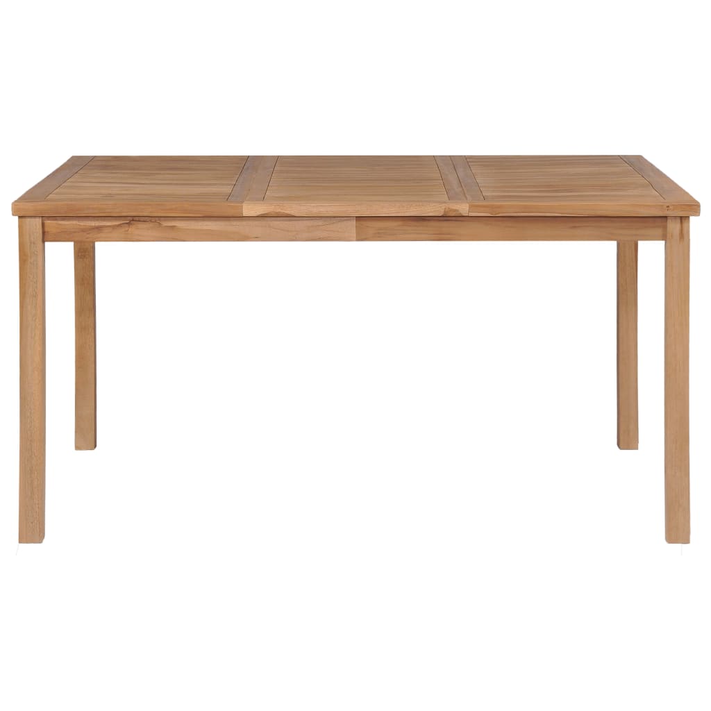 vidaXL Záhradný stôl 150x90x77 cm, tíkový masív
