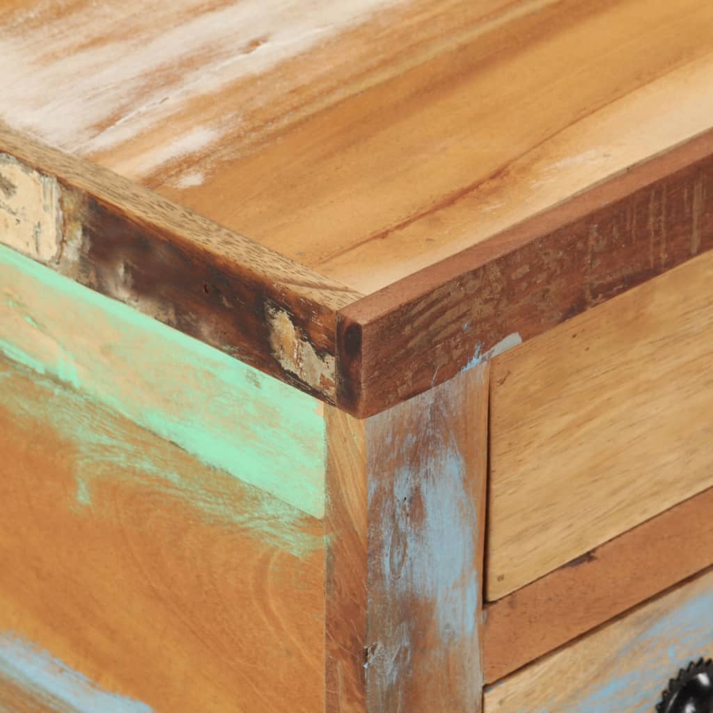 vidaXL Konferenčný stolík, recyklované drevo 70x70x38 cm