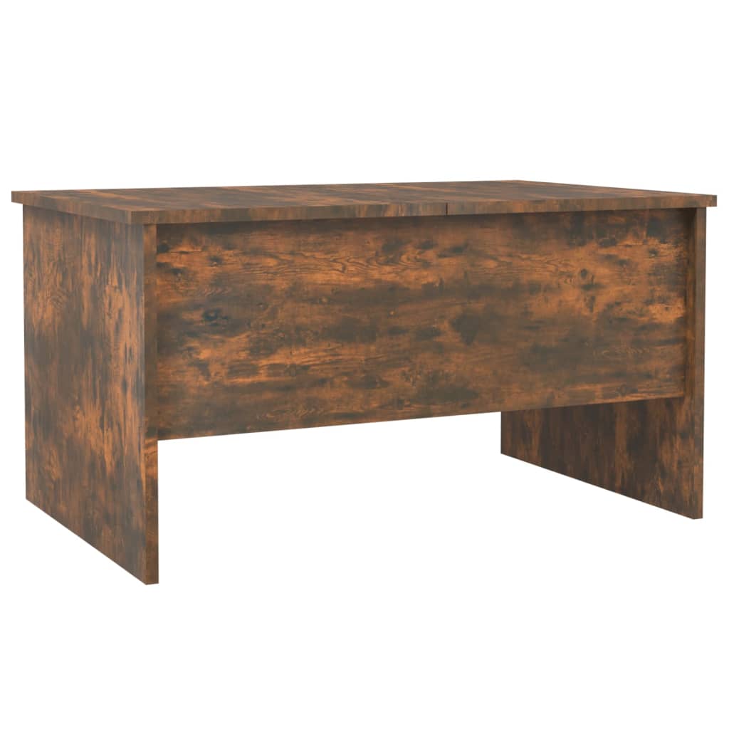 vidaXL Konferenčný stolík dymový dub 80x50x42,5 cm spracované drevo