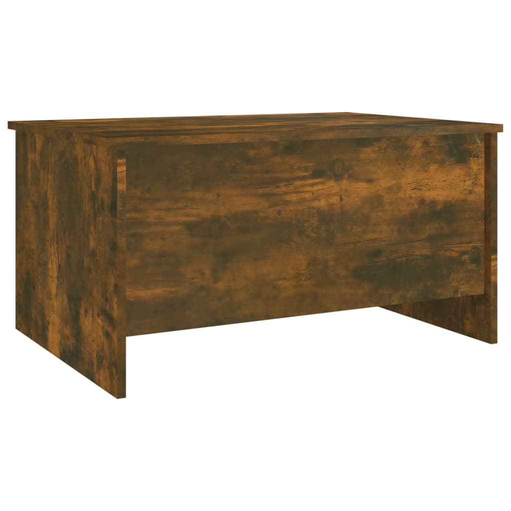 vidaXL Konferenčný stolík dymový dub 80x55,5x41,5 cm spracované drevo