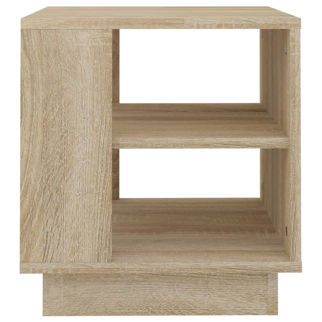 vidaXL Konferenčný stolík dub sonoma 40x40x43 cm spracované drevo