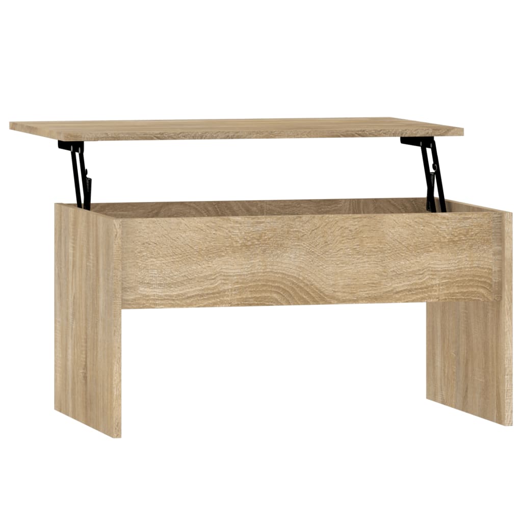 vidaXL Konferenčný stolík dub sonoma 80x50,5x41,5 cm spracované drevo