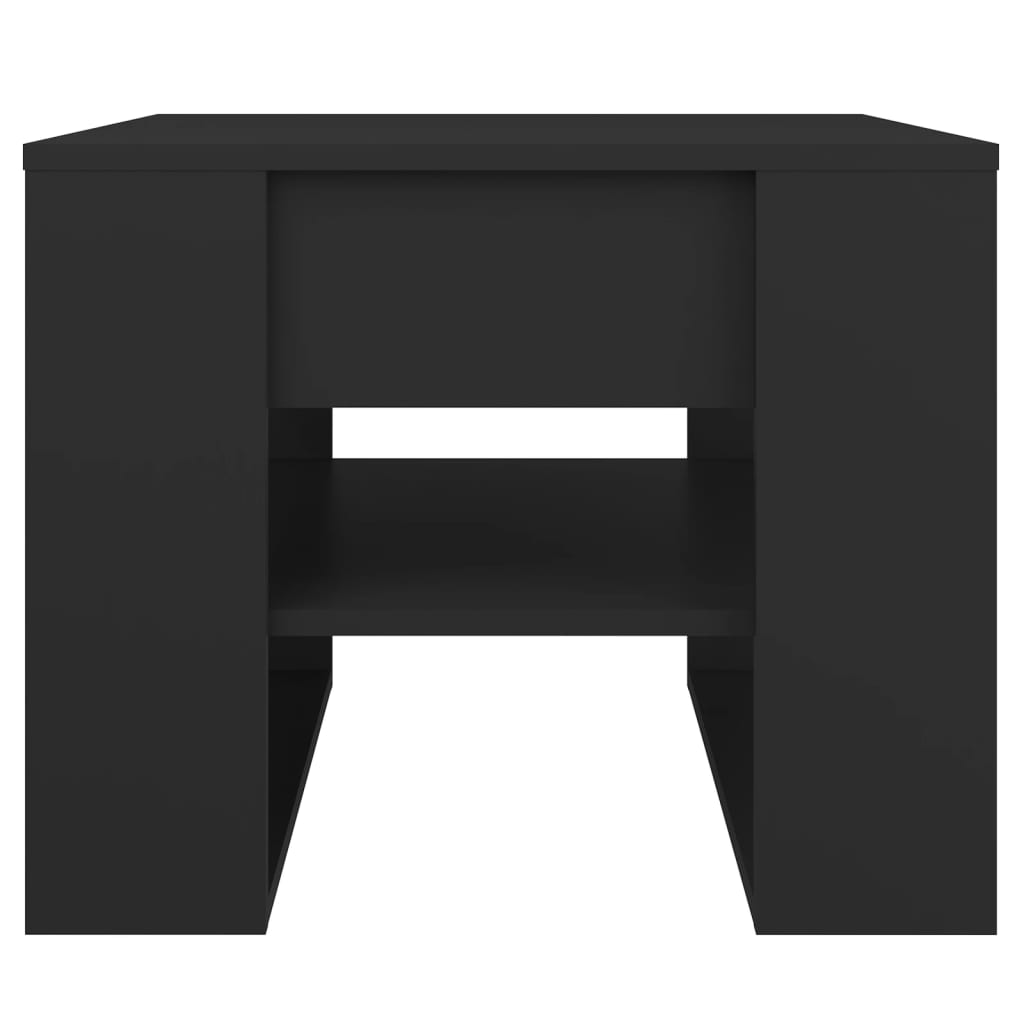 vidaXL Konferenčný stolík čierny 55,5x55x45 cm spracované drevo