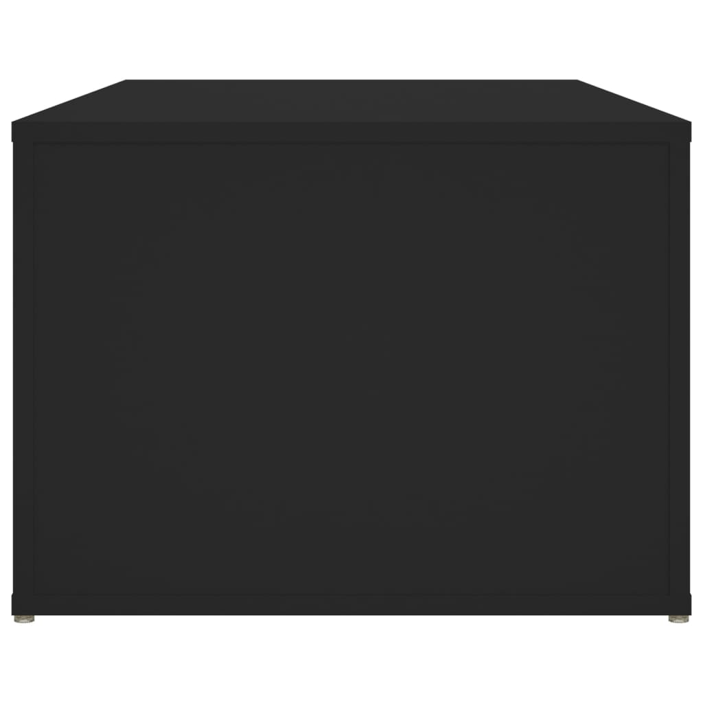 vidaXL Konferenčný stolík čierny 100x50x36 cm spracované drevo