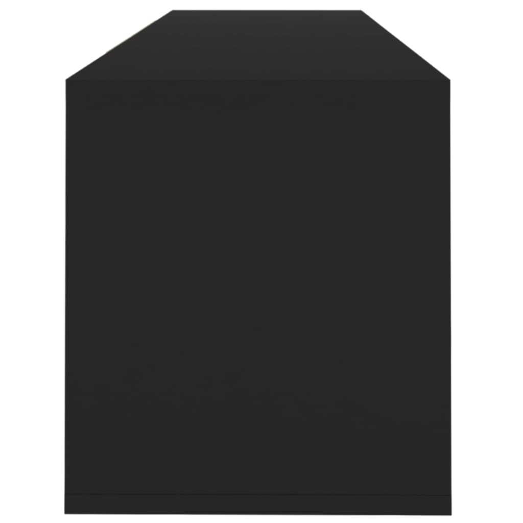 vidaXL TV skrinka čierna 120x30x40,5 cm drevotrieska