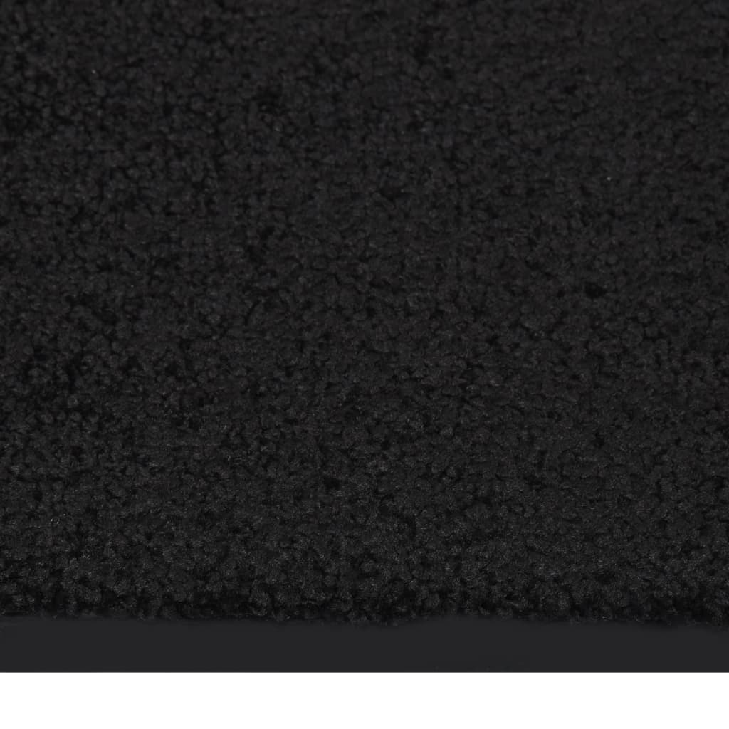 vidaXL Rohožka čierna 80x120 cm