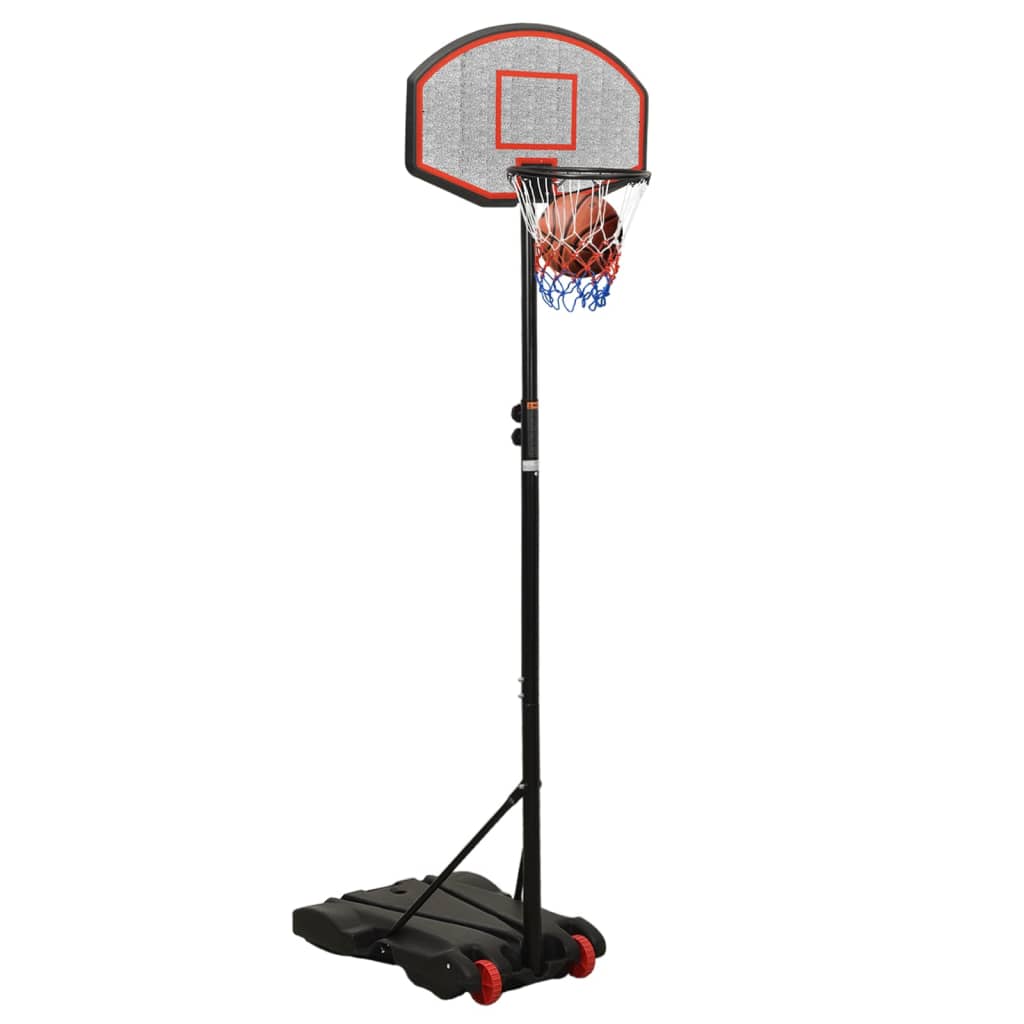vidaXL Basketbalový stojan čierny 216-250 cm polyetén