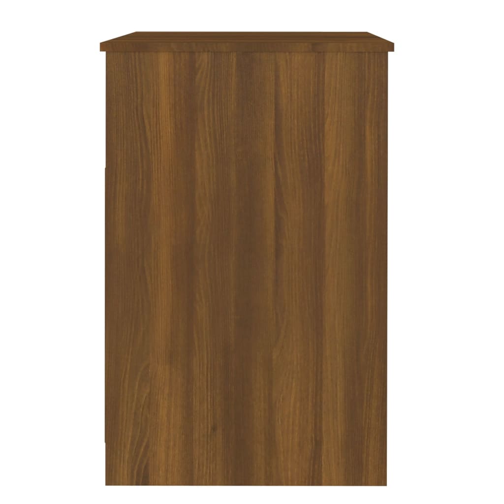 vidaXL Zásuvková skrinka hnedý dub 40x50x76 cm spracované drevo