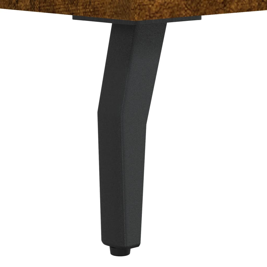 vidaXL Lavička na topánky, tmavý dub 102x35x55 cm, kompozitné drevo
