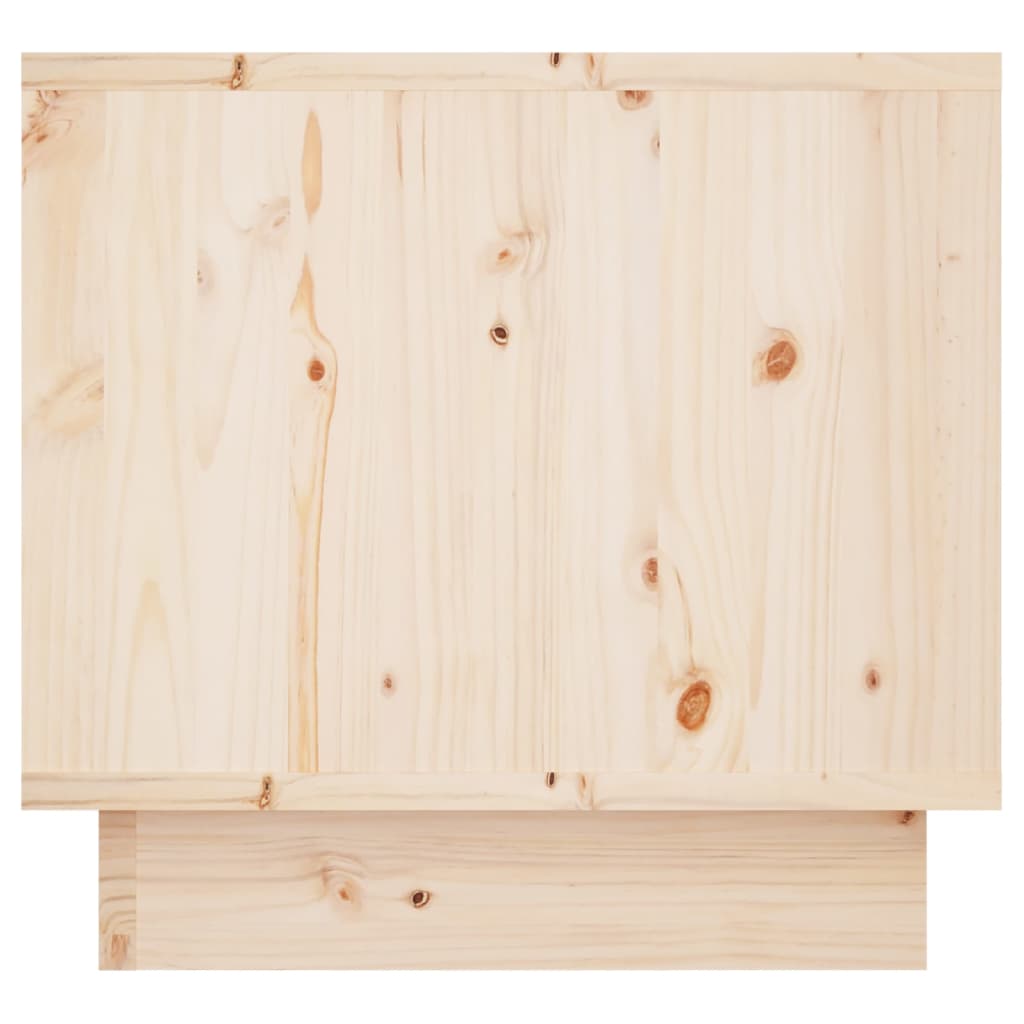 vidaXL Nočné stolíky 2 ks 35x34x32 cm masívne borovicové drevo