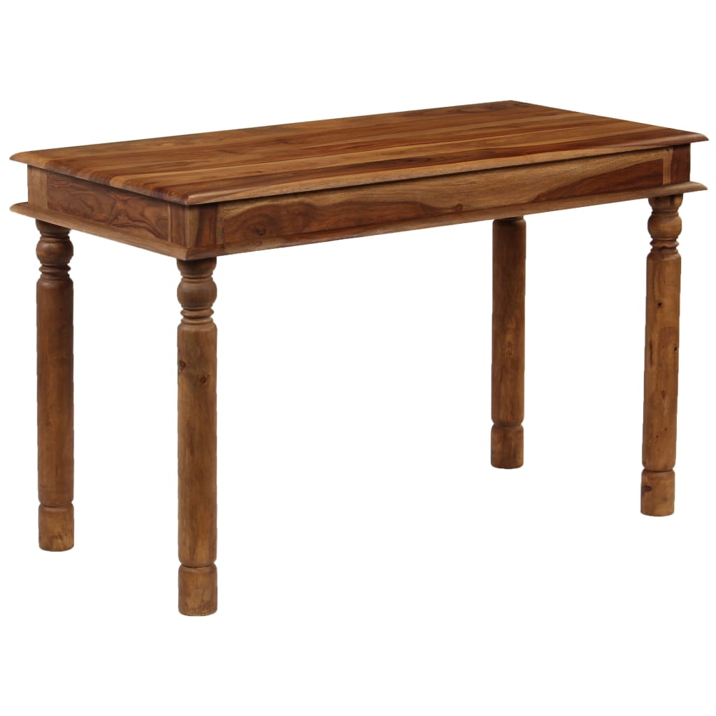 vidaXL Jedálenský stôl masívne sheeshamové drevo 120x60x77 cm