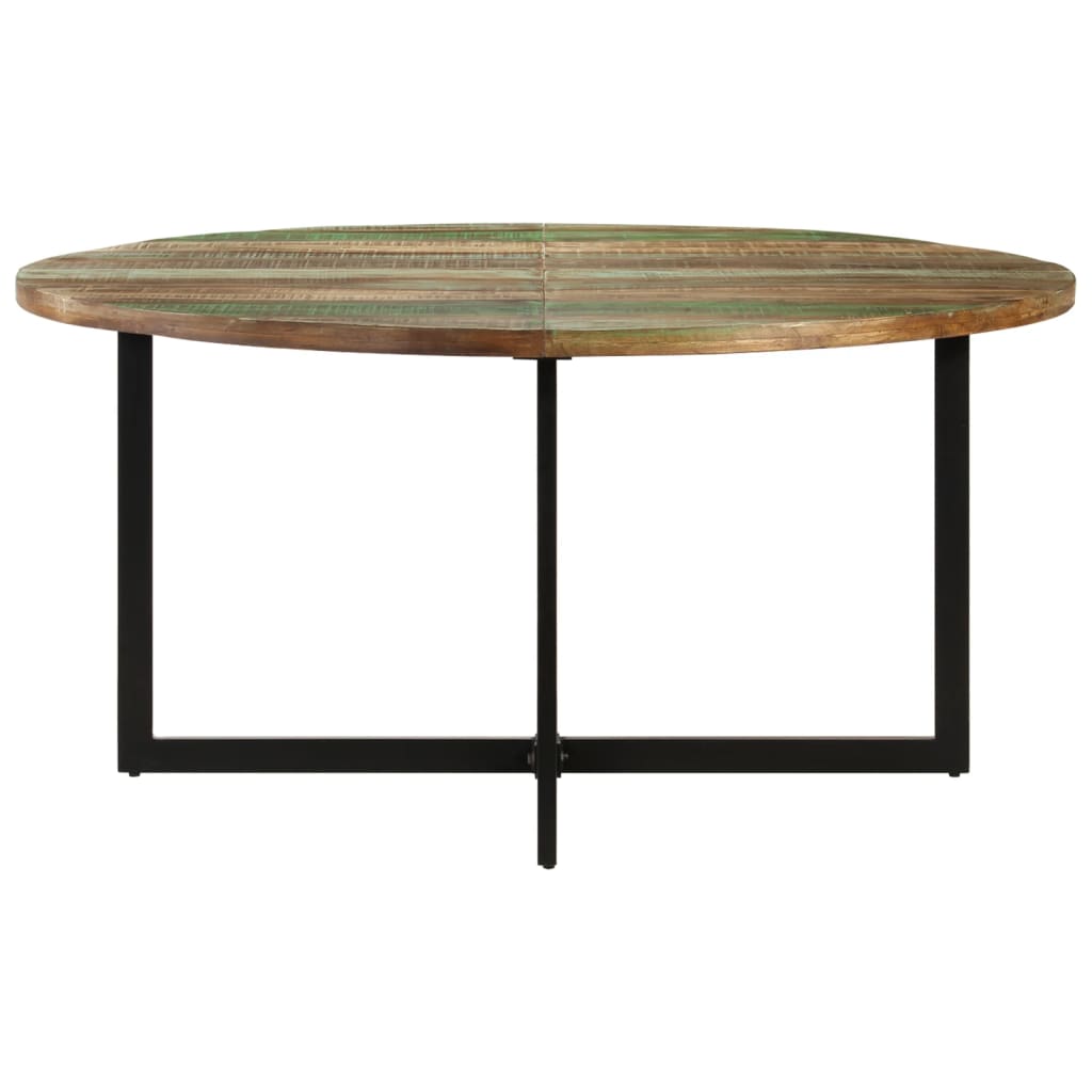 vidaXL Jedálenský stôl 150x75 cm recyklované masívne drevo